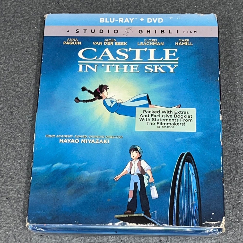 Castle in the Sky Blu-ray DVD Studio Ghibli‎ Film Miyazaki Anna Paquin